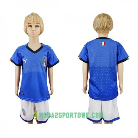 Koszulka Włochy Dziecięcy Domowe Stroje Piłkarskie 2018